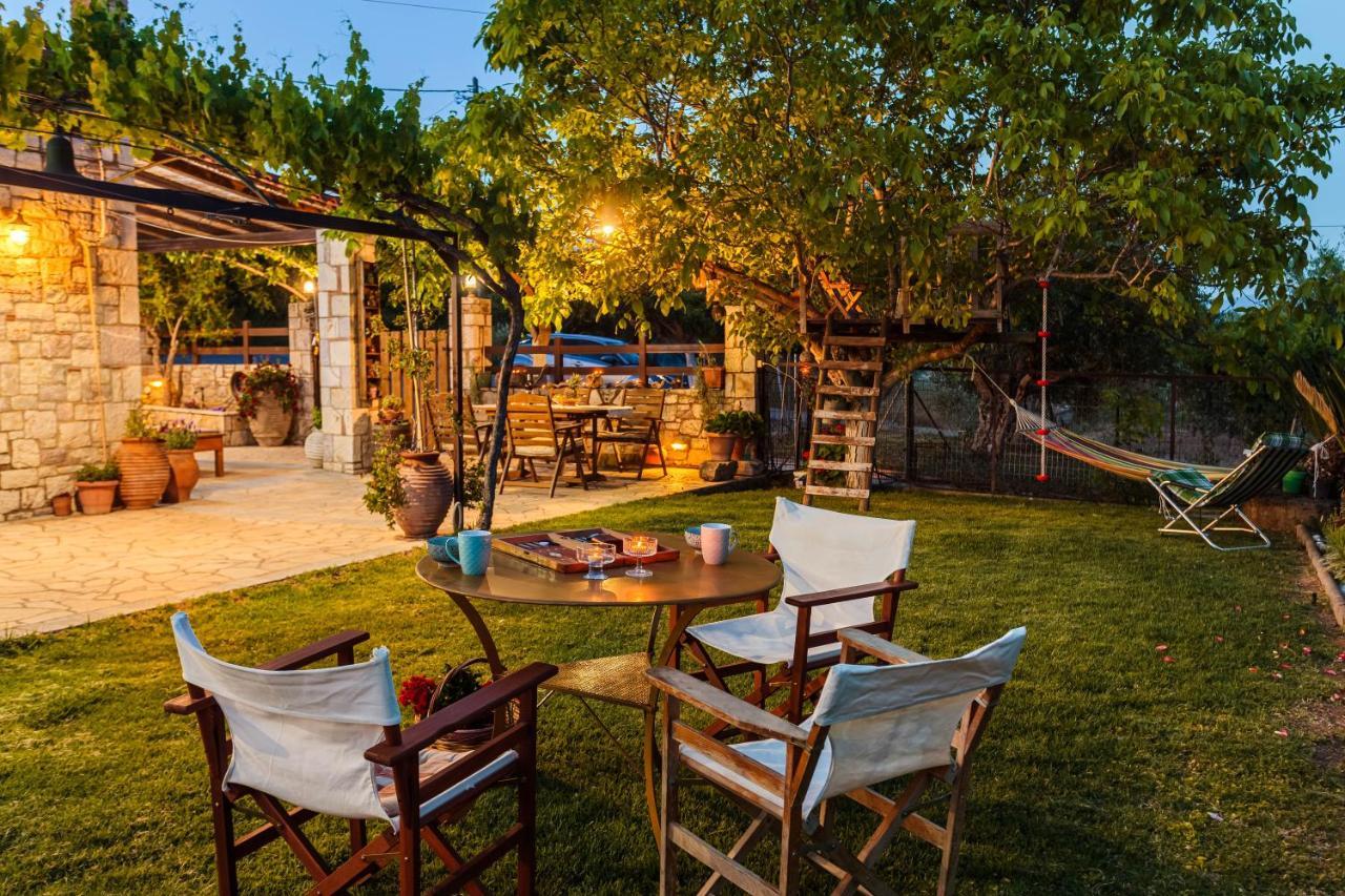 Petalidi Olive Garden Stone House Near The Beach Petalídhion Exterior foto