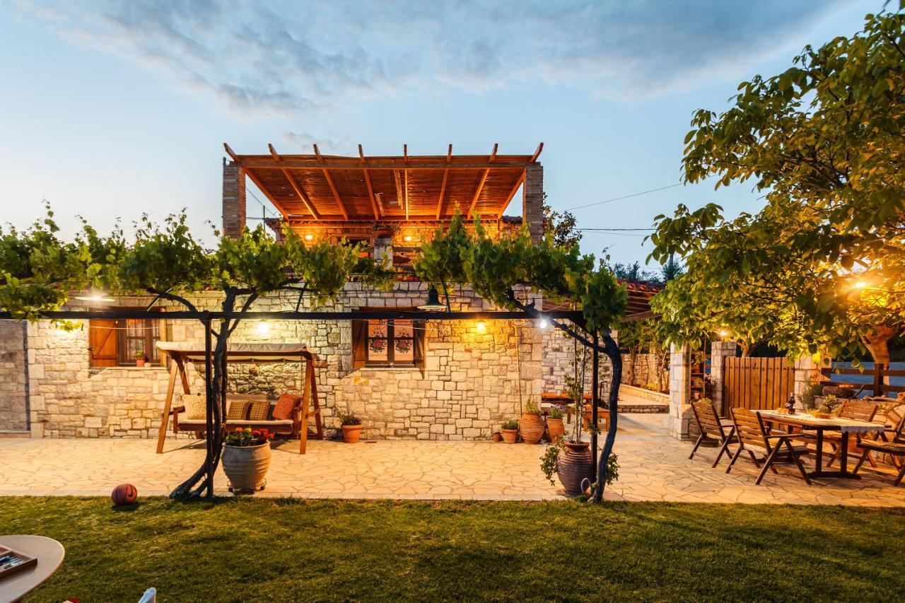 Petalidi Olive Garden Stone House Near The Beach Petalídhion Exterior foto