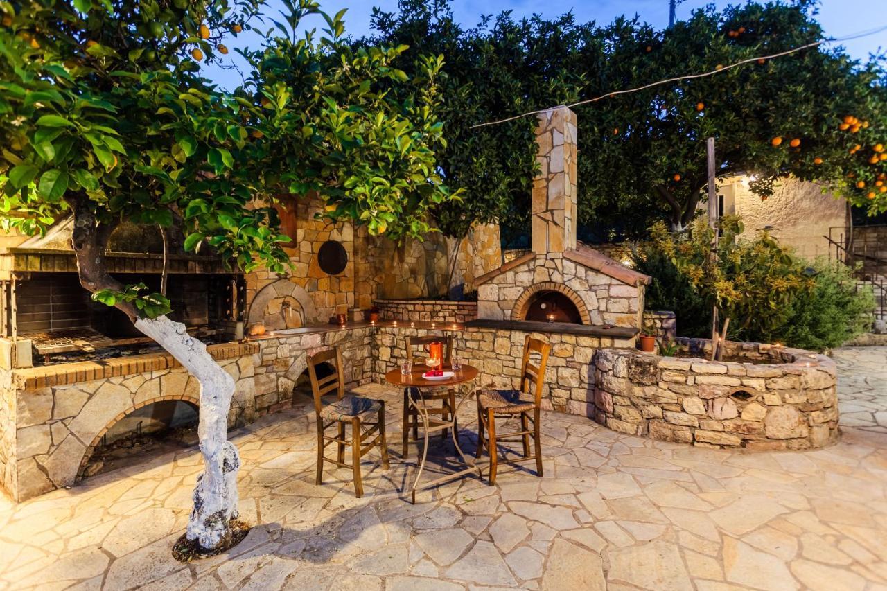 Petalidi Olive Garden Stone House Near The Beach Petalídhion Exterior foto